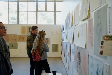 Image Drawings from Fall 2016 Open Studios