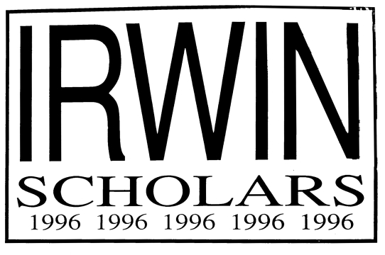 Irwin Scholars 1996 postcard image
