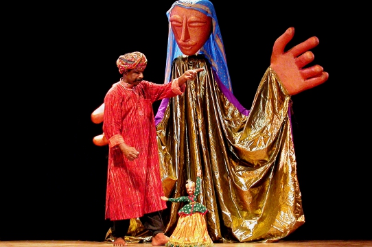 Puran Bhatt, master Rajasthani puppeteer 