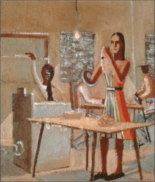 Eduardo Carrillo, Chala, 1985. Oil.