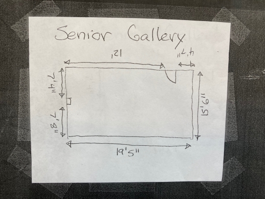 Senior Gallery Dimensions